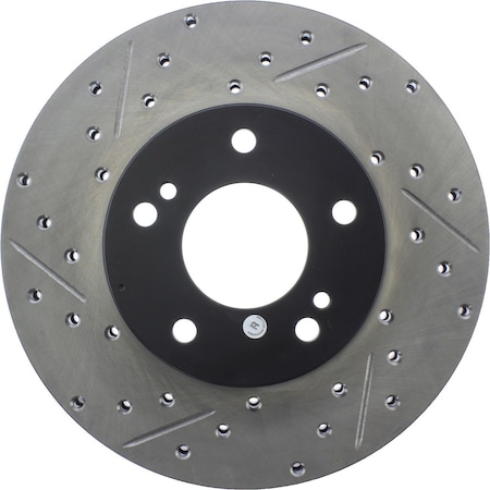 Centric Parts Sport Drilled/Slotted Brake Rotor, 127.42050R 127.42050R